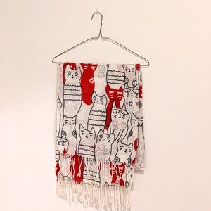 Cats Scarf